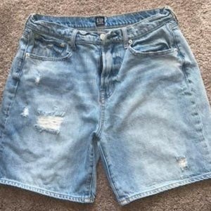 GAP  Distressed Denim shorts (Indigo)
